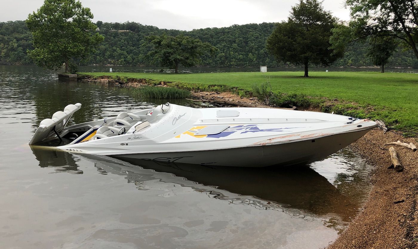 Baja Damaged In Crash At 38 Mile Marker